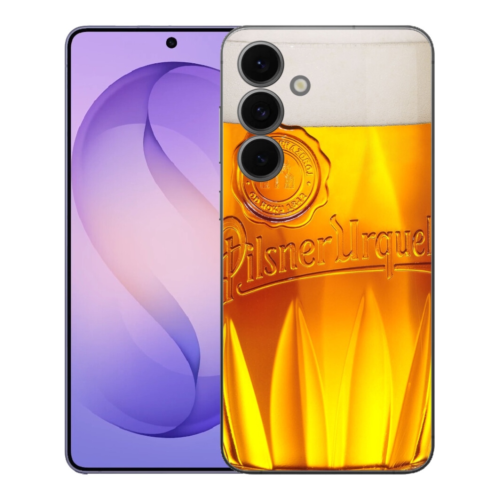 Gelový kryt mmCase na Samsung Galaxy S26 FE - pivo