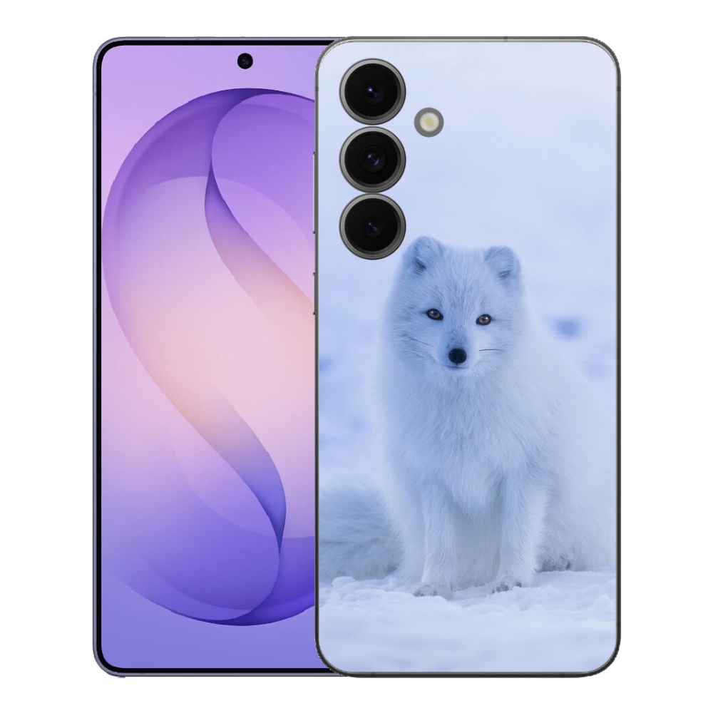Gelový kryt mmCase na Samsung Galaxy S26 FE - polární liška