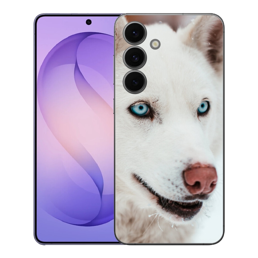 Gelový kryt mmCase na Samsung Galaxy S26 FE - psí pohled