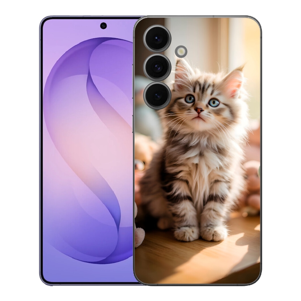 Gelový kryt mmCase na Samsung Galaxy S26 FE - roztomilé kotě 10