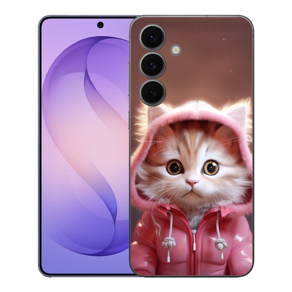 Gelový kryt mmCase na Samsung Galaxy S26 FE - roztomilé kotě 3