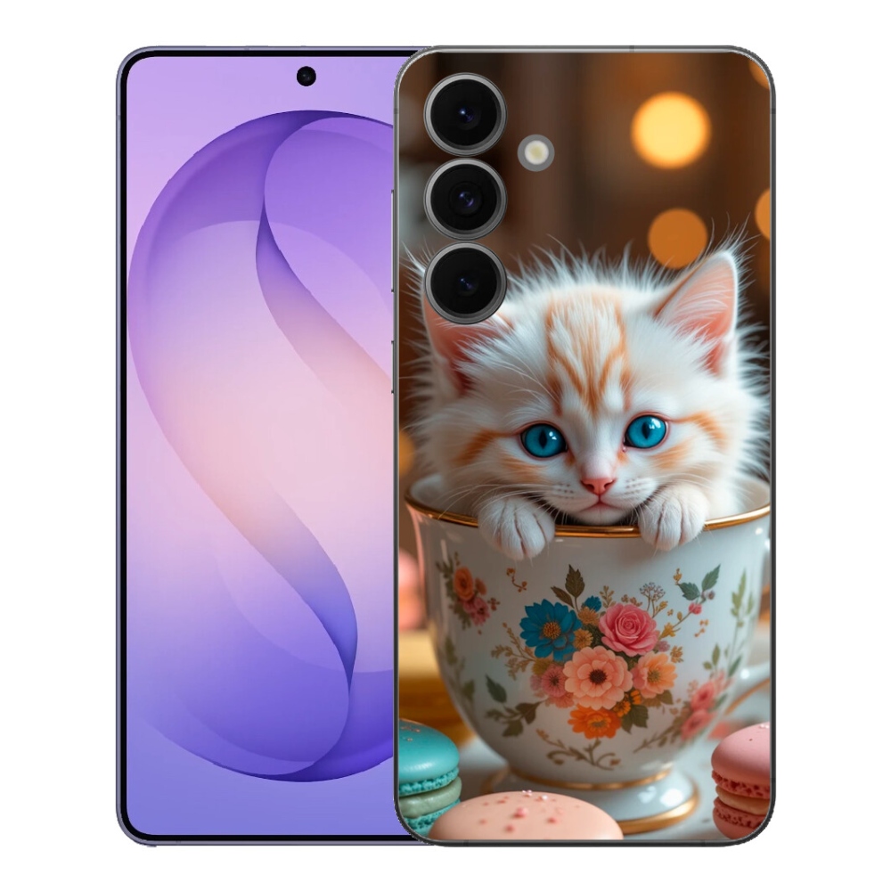Gelový kryt mmCase na Samsung Galaxy S26 FE - roztomilé kotě 6