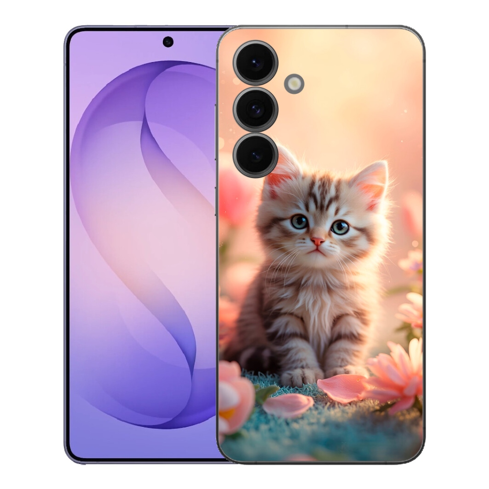 Gelový kryt mmCase na Samsung Galaxy S26 FE - roztomilé kotě 8