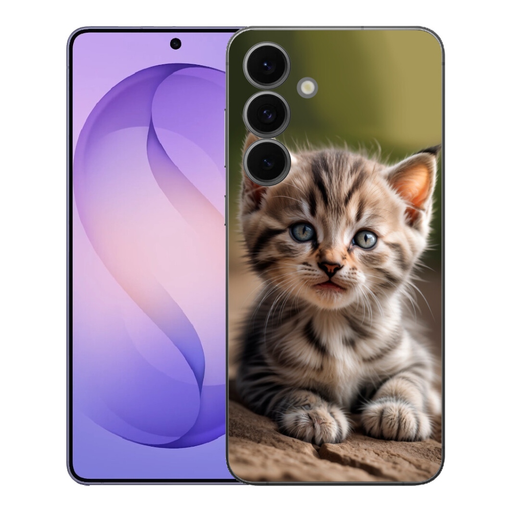 Gelový kryt mmCase na Samsung Galaxy S26 FE - roztomilé kotě 9