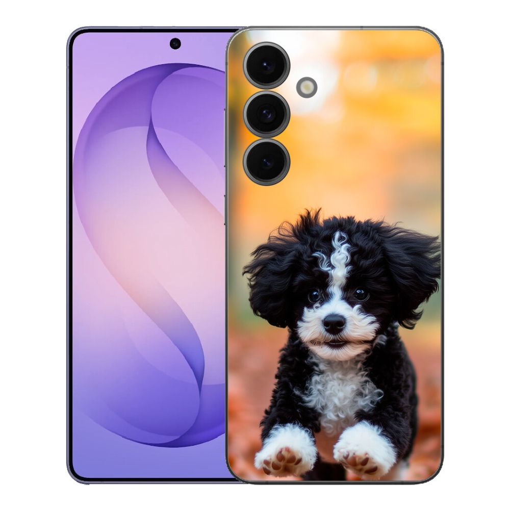 Gelový kryt mmCase na Samsung Galaxy S26 FE - roztomilé štěně 2