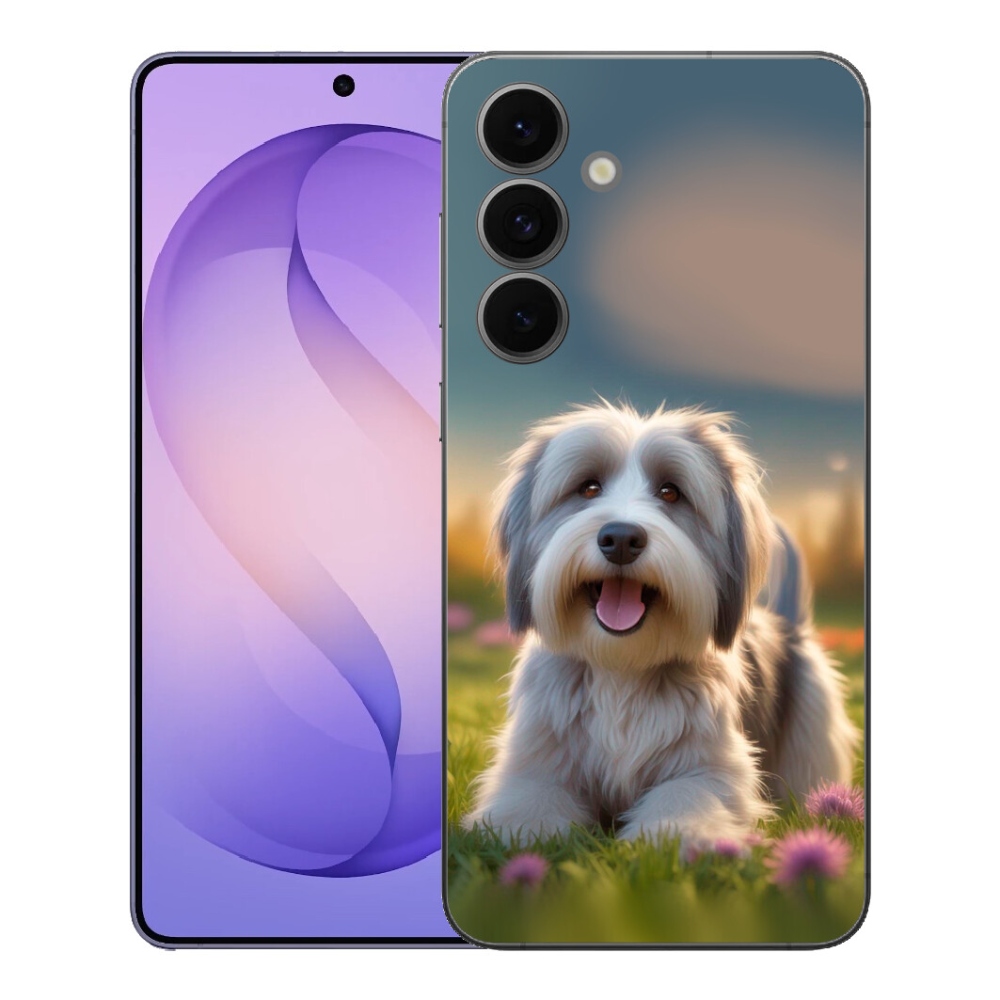 Gelový kryt mmCase na Samsung Galaxy S26 FE - roztomilý havanský psík
