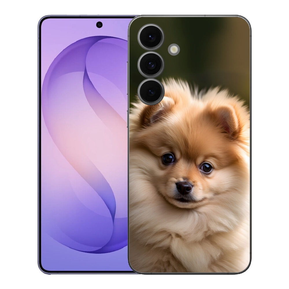 Gelový kryt mmCase na Samsung Galaxy S26 FE - roztomilý pomeranian 2