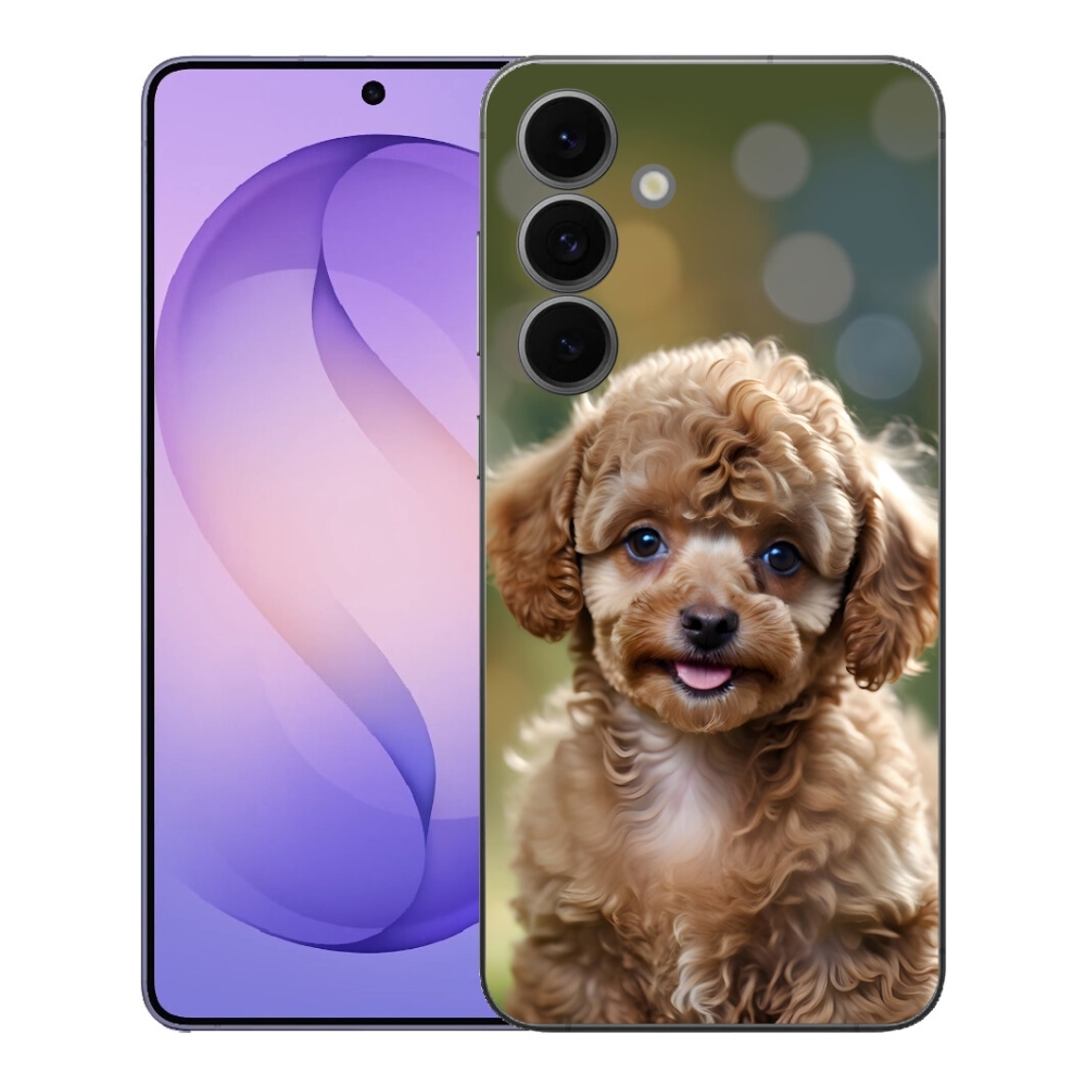 Gelový kryt mmCase na Samsung Galaxy S26 FE - roztomilý pudl