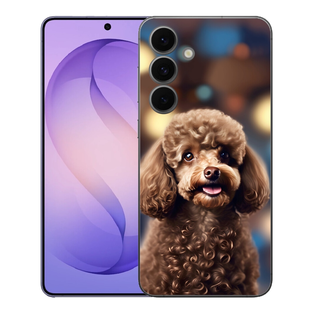 Gelový kryt mmCase na Samsung Galaxy S26 FE - roztomilý pudl