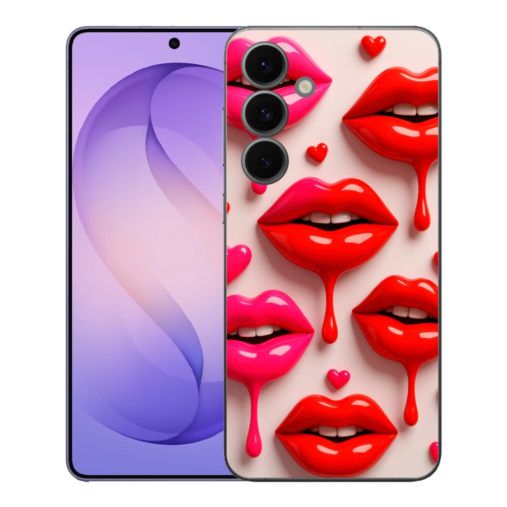 Gelový kryt mmCase na Samsung Galaxy S26 FE - rty 2
