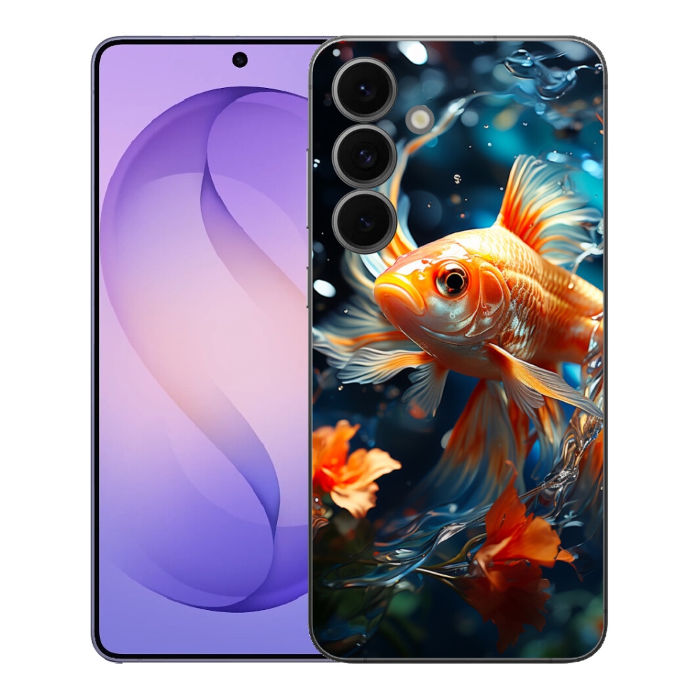 Gelový kryt mmCase na Samsung Galaxy S26 FE - rybka