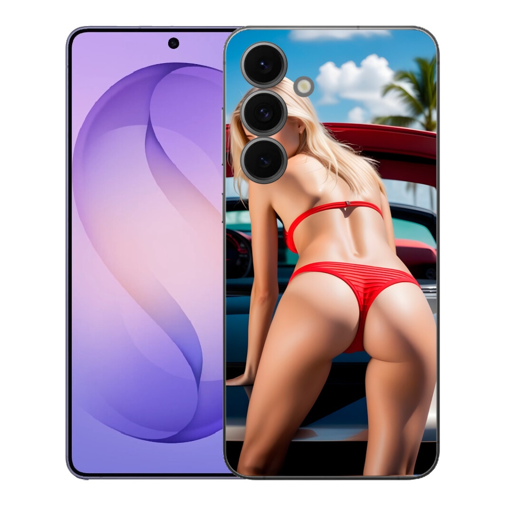 Gelový kryt mmCase na Samsung Galaxy S26 FE - sexy žena 2