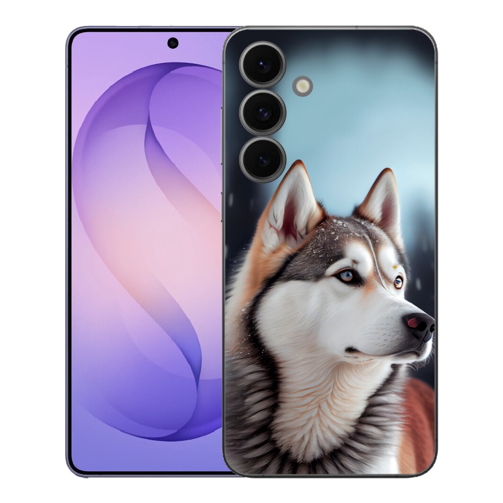 Gelový kryt mmCase na Samsung Galaxy S26 FE - sibiřský husky