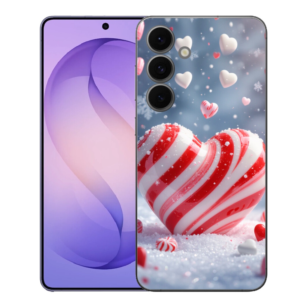 Gelový kryt mmCase na Samsung Galaxy S26 FE - sladké srdce