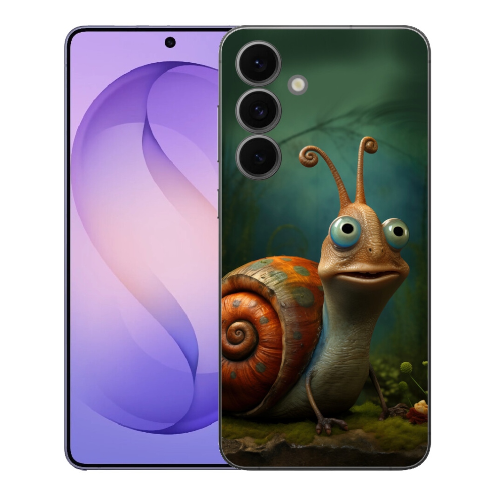 Gelový kryt mmCase na Samsung Galaxy S26 FE - šnek