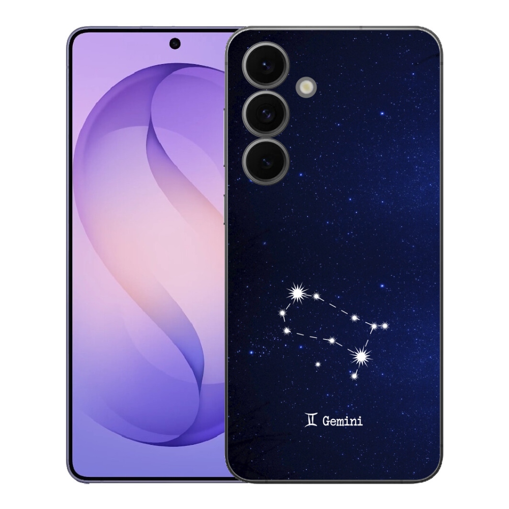 Gelový kryt mmCase na Samsung Galaxy S26 FE - souhvězdí Blíženců