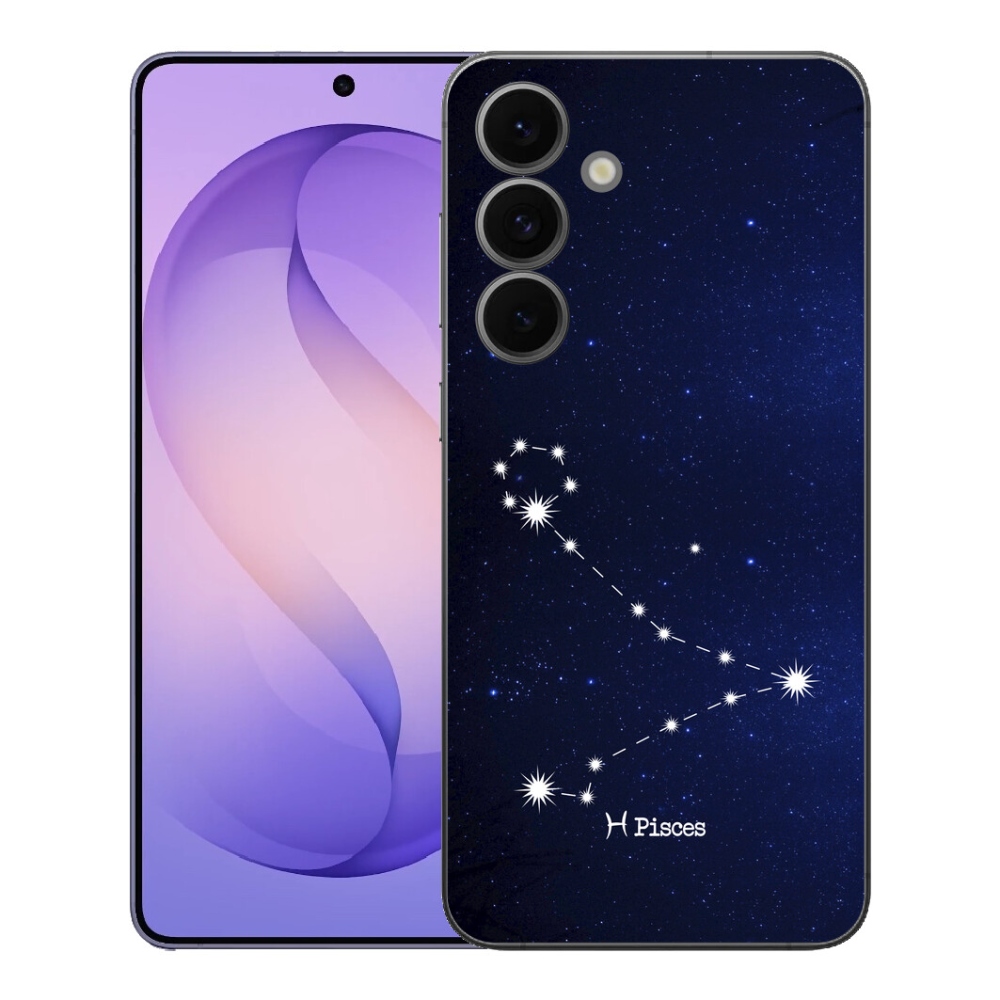 Gelový kryt mmCase na Samsung Galaxy S26 FE - souhvězdí Ryby