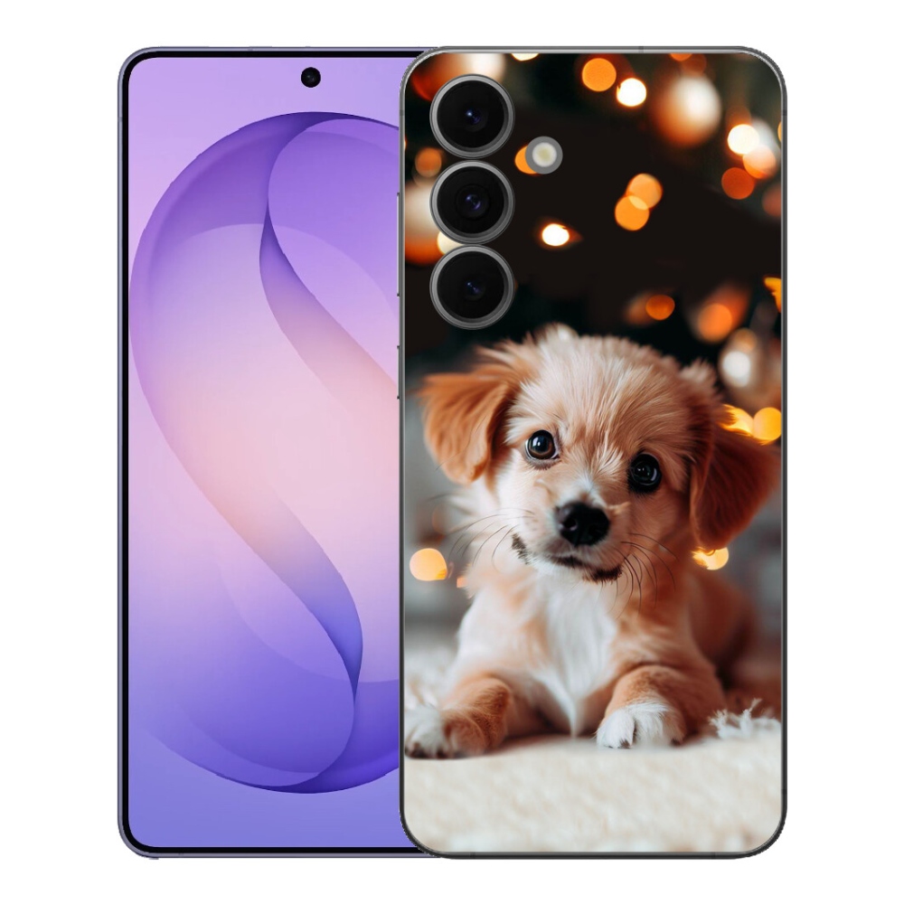 Gelový kryt mmCase na Samsung Galaxy S26 FE - štěňátko
