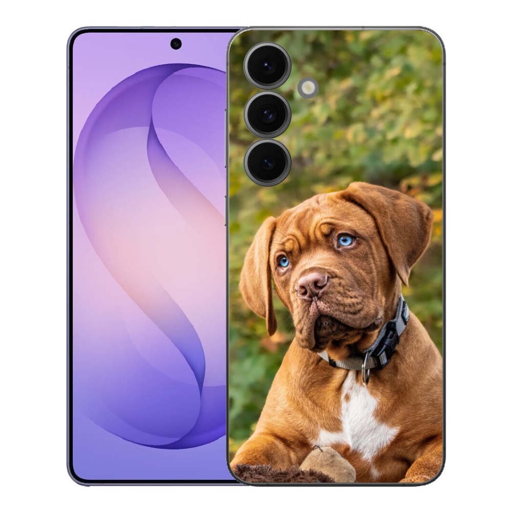Gelový kryt mmCase na Samsung Galaxy S26 FE - štěně 
