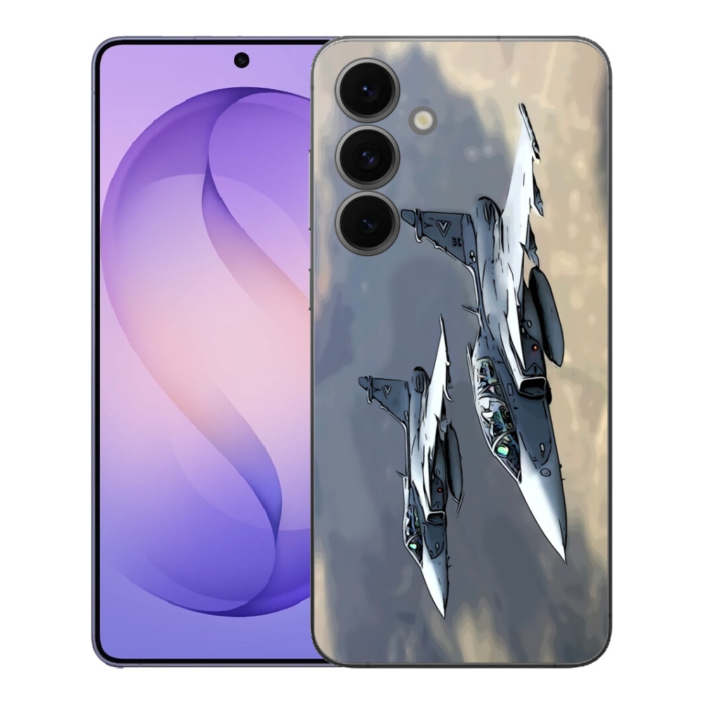 Gelový kryt mmCase na Samsung Galaxy S26 FE - stíhačky