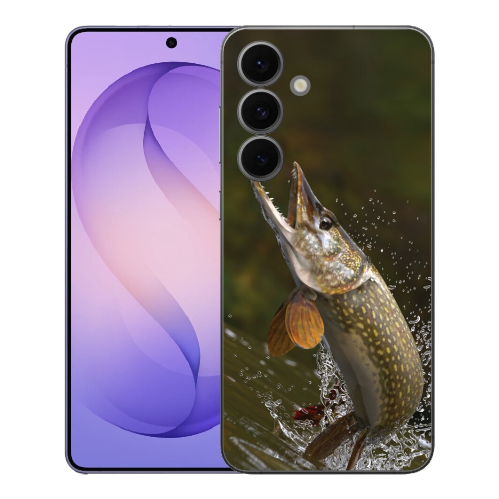 Gelový kryt mmCase na Samsung Galaxy S26 FE - štika