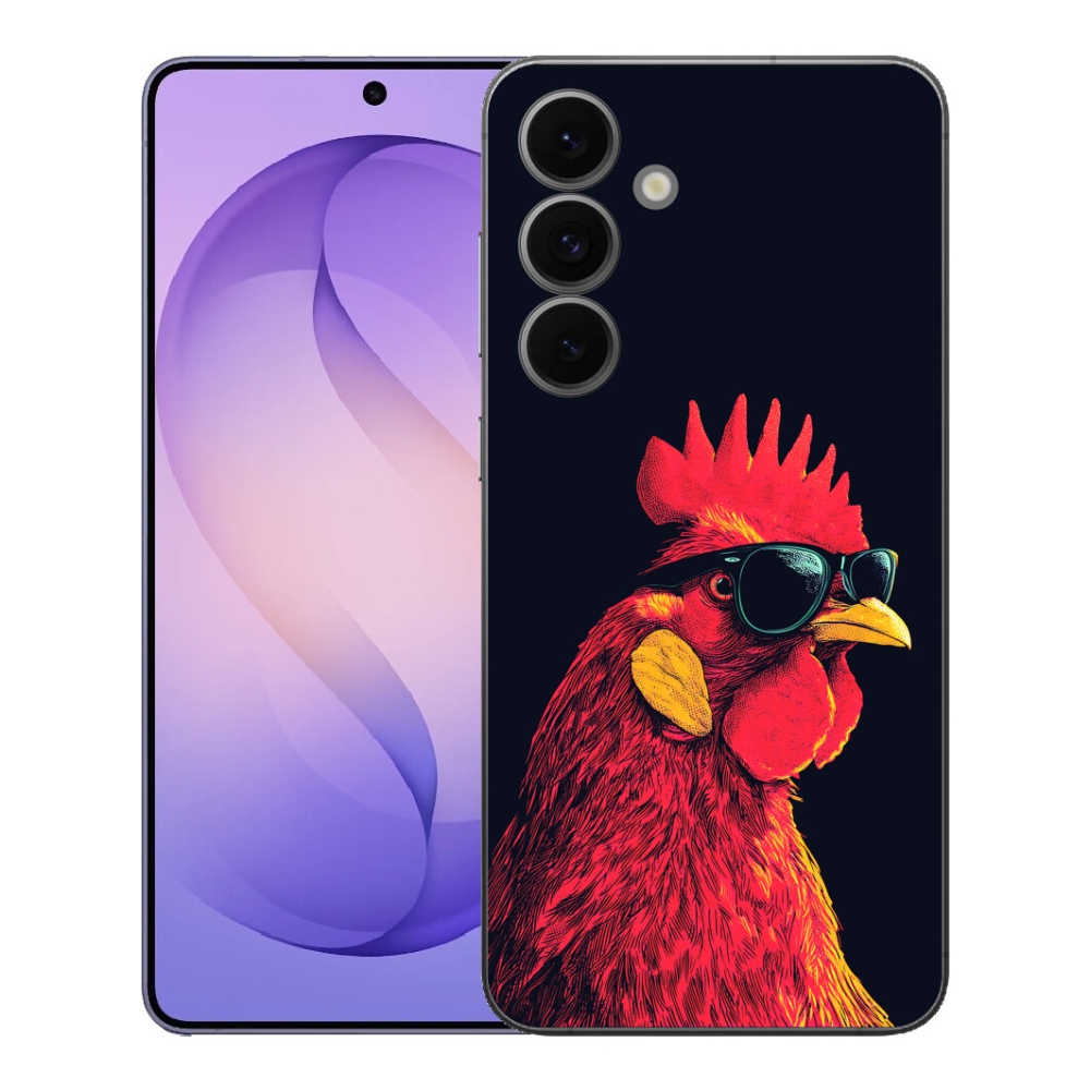 Gelový kryt mmCase na Samsung Galaxy S26 FE - stylový kohout
