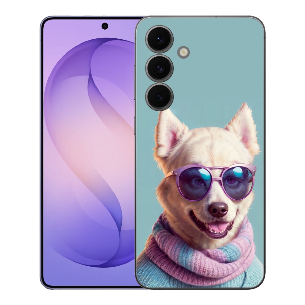 Gelový kryt mmCase na Samsung Galaxy S26 FE - stylový německý špic