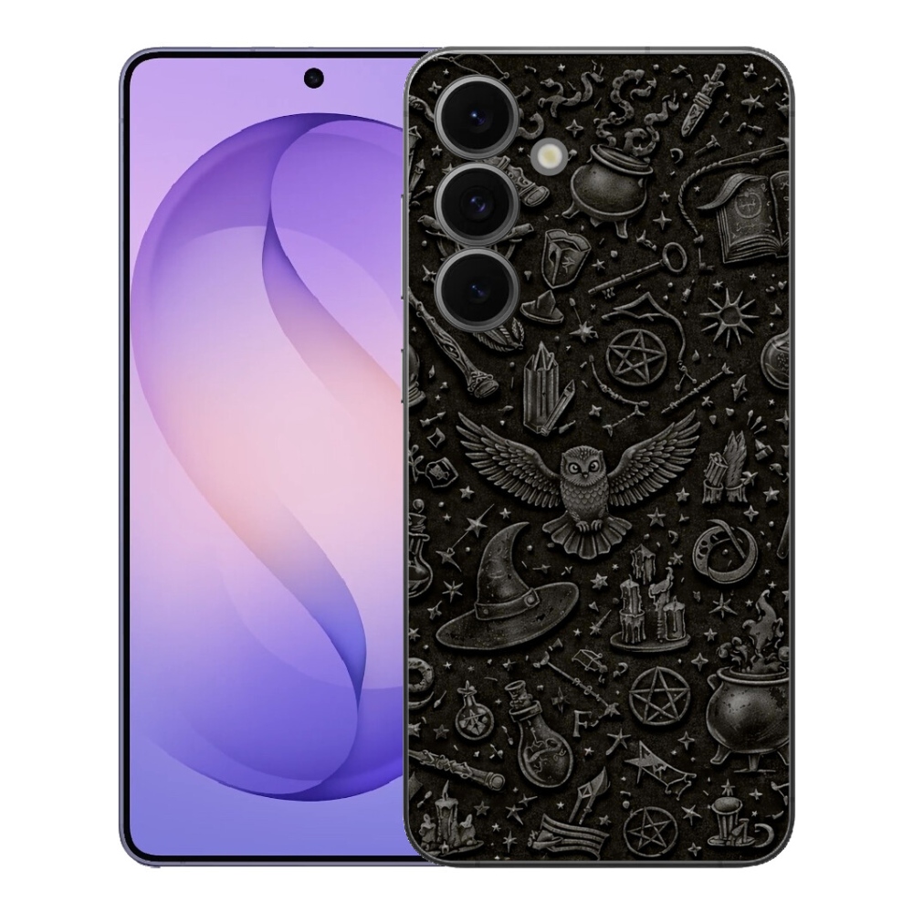 Gelový kryt mmCase na Samsung Galaxy S26 FE - tmavý magický svět
