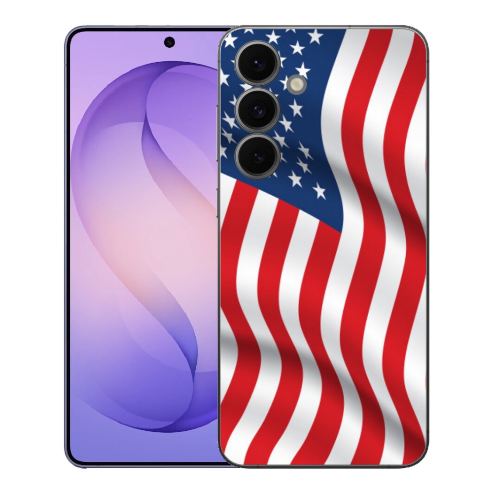 Gelový kryt mmCase na Samsung Galaxy S26 FE - USA vlajka