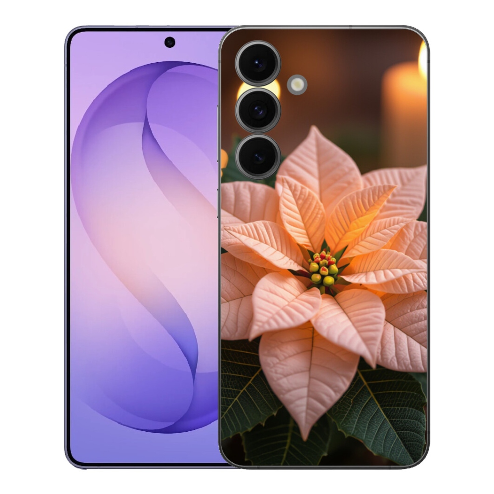 Gelový kryt mmCase na Samsung Galaxy S26 FE - vánoční hvězda