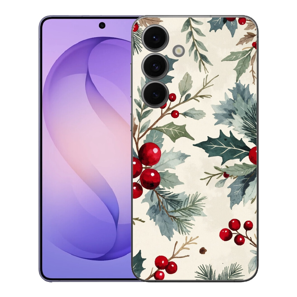 Gelový kryt mmCase na Samsung Galaxy S26 FE - vánoční motiv 9