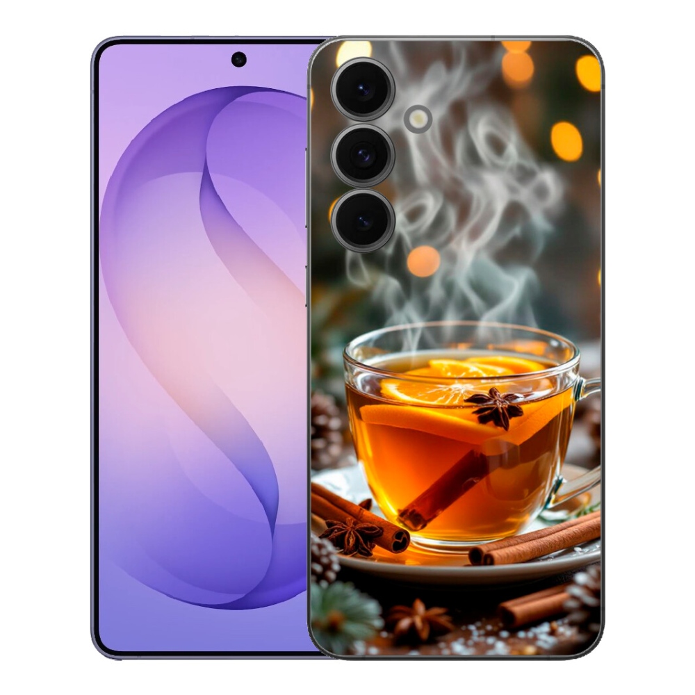 Gelový kryt mmCase na Samsung Galaxy S26 FE - vánoční punč