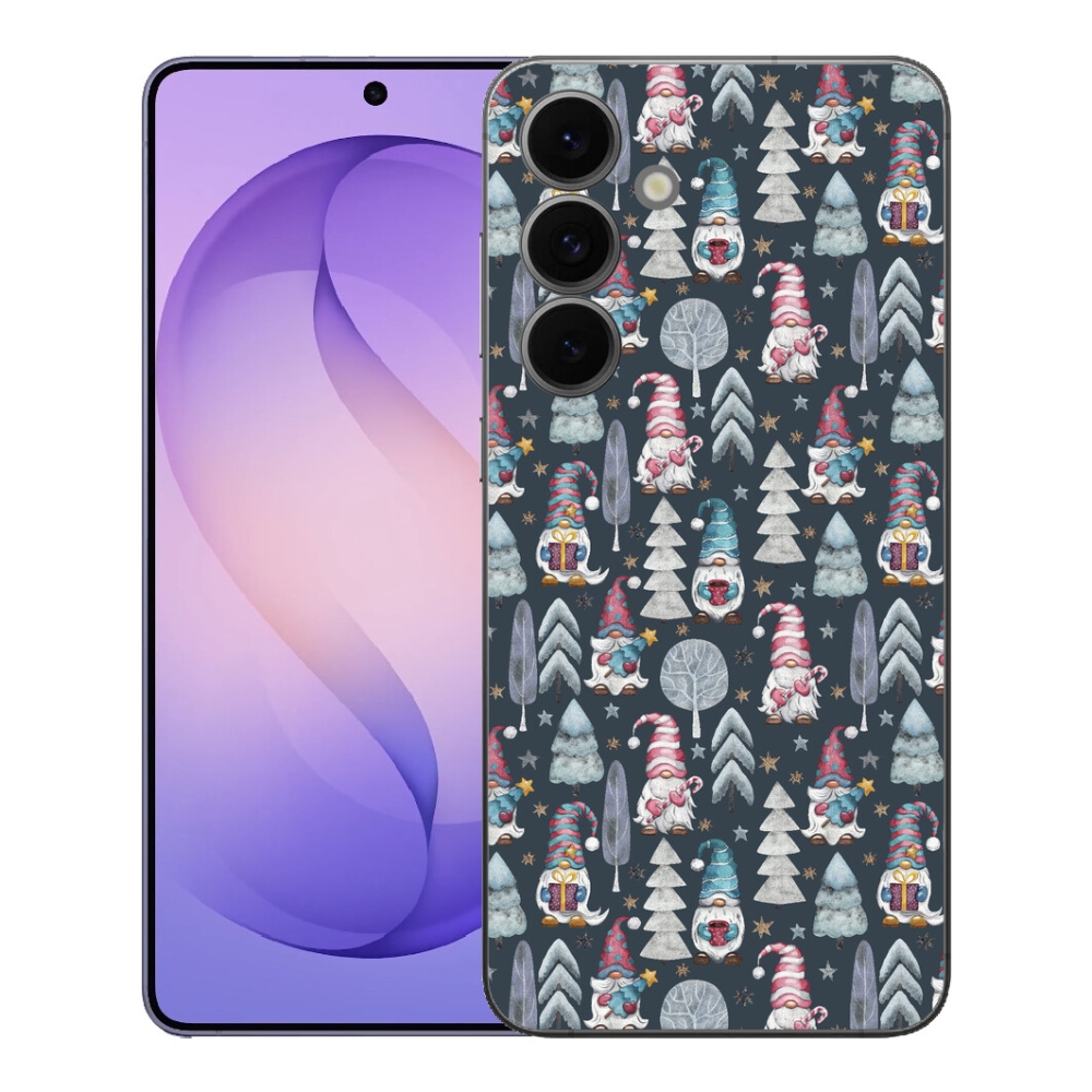 Gelový kryt mmCase na Samsung Galaxy S26 FE - vánoční skřítci 2