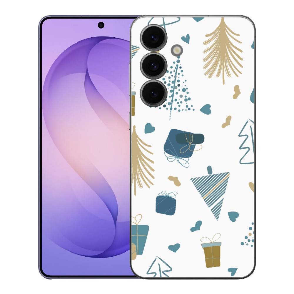 Gelový kryt mmCase na Samsung Galaxy S26 FE - vánoční stromečky 3