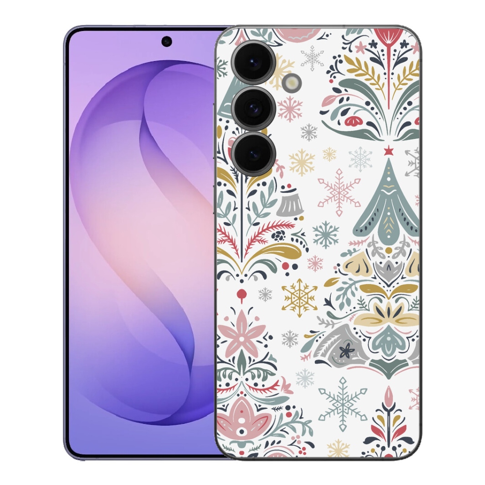 Gelový kryt mmCase na Samsung Galaxy S26 FE - vánoční stromečky