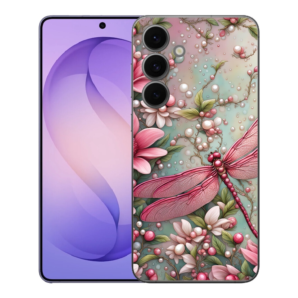 Gelový kryt mmCase na Samsung Galaxy S26 FE - vážka