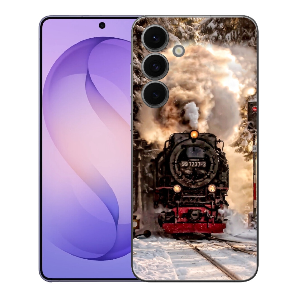 Gelový kryt mmCase na Samsung Galaxy S26 FE - vlak