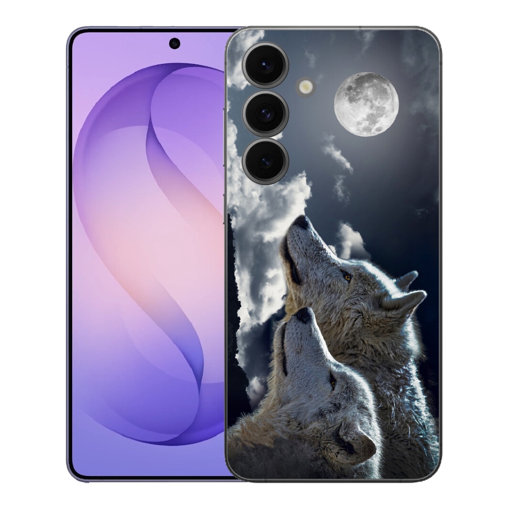 Gelový kryt mmCase na Samsung Galaxy S26 FE - vlci