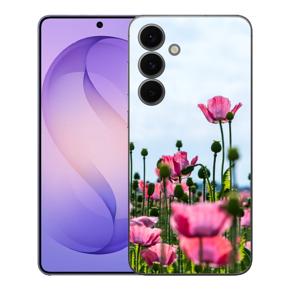 Gelový kryt mmCase na Samsung Galaxy S26 FE - vlčí mák