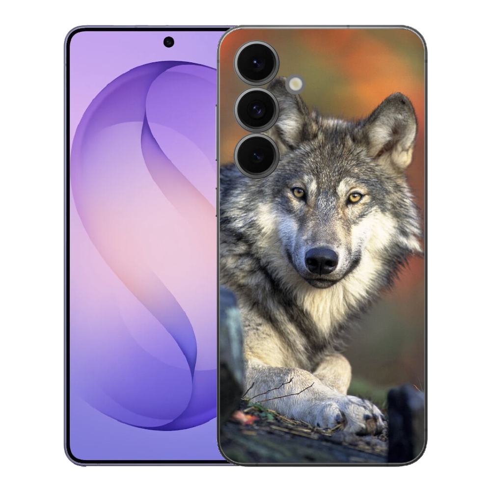 Gelový kryt mmCase na Samsung Galaxy S26 FE - vlk