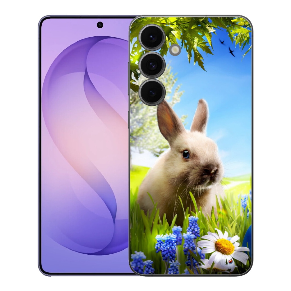 Gelový kryt mmCase na Samsung Galaxy S26 FE - zajíček