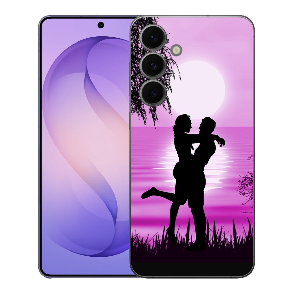 Gelový kryt mmCase na Samsung Galaxy S26 FE - západ slunce