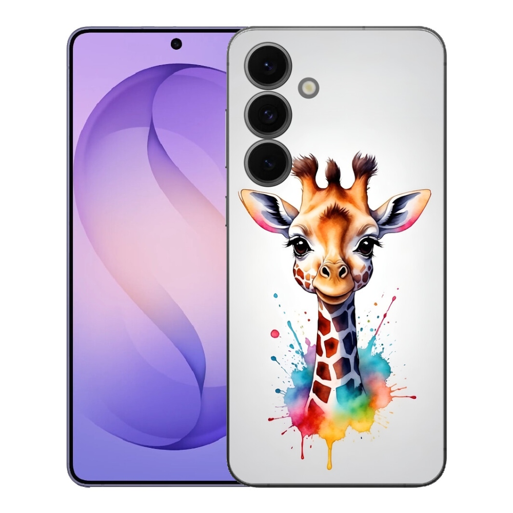 Gelový kryt mmCase na Samsung Galaxy S26 FE - žirafa 1