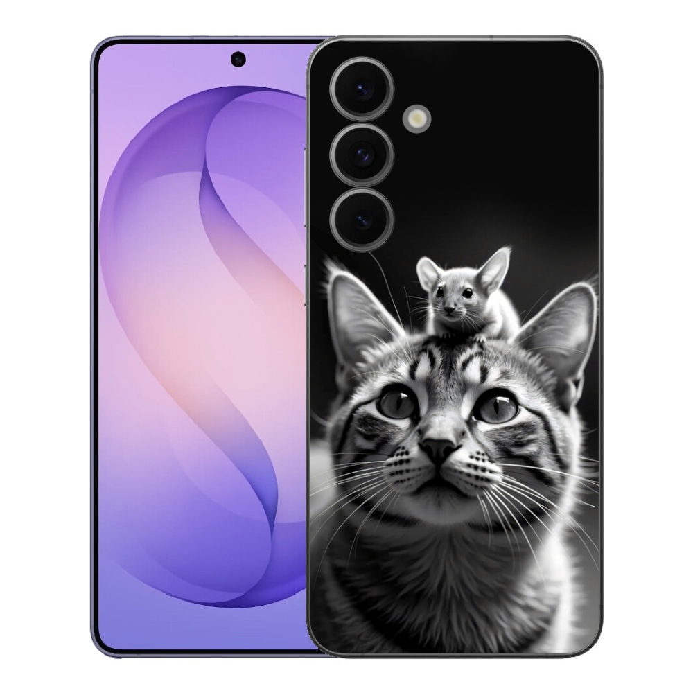 Gelový kryt mmCase na Samsung Galaxy S26 FE - zvířecí přátelství 2