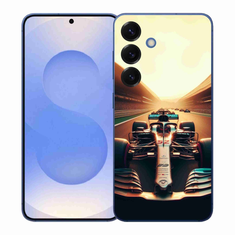 Gelový kryt mmCase na Samsung Galaxy S26+ - formule 1