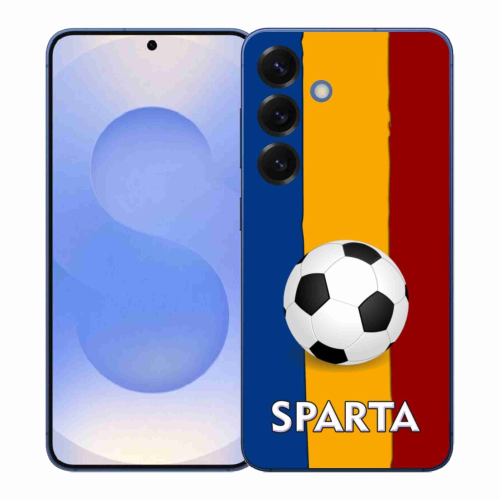 Gelový kryt mmCase na Samsung Galaxy S26+ - fotbal 1