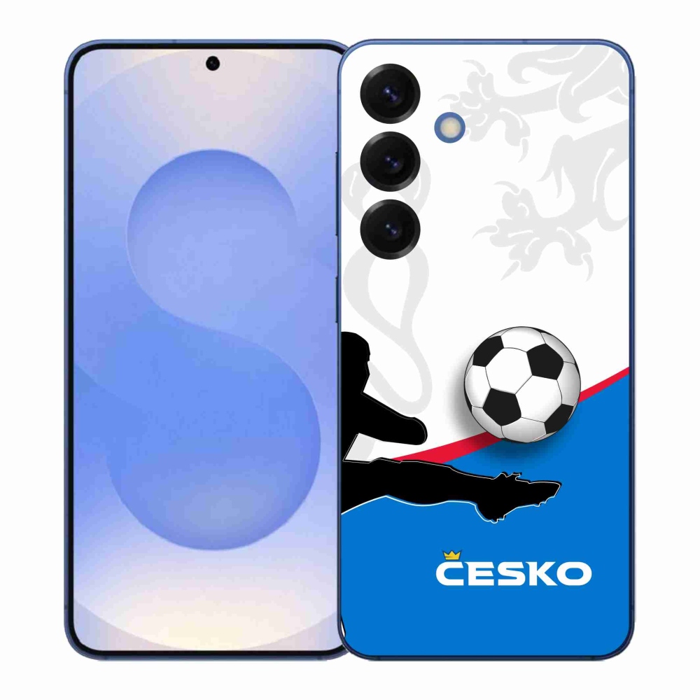 Gelový kryt mmCase na Samsung Galaxy S26+ - fotbal Česko 3