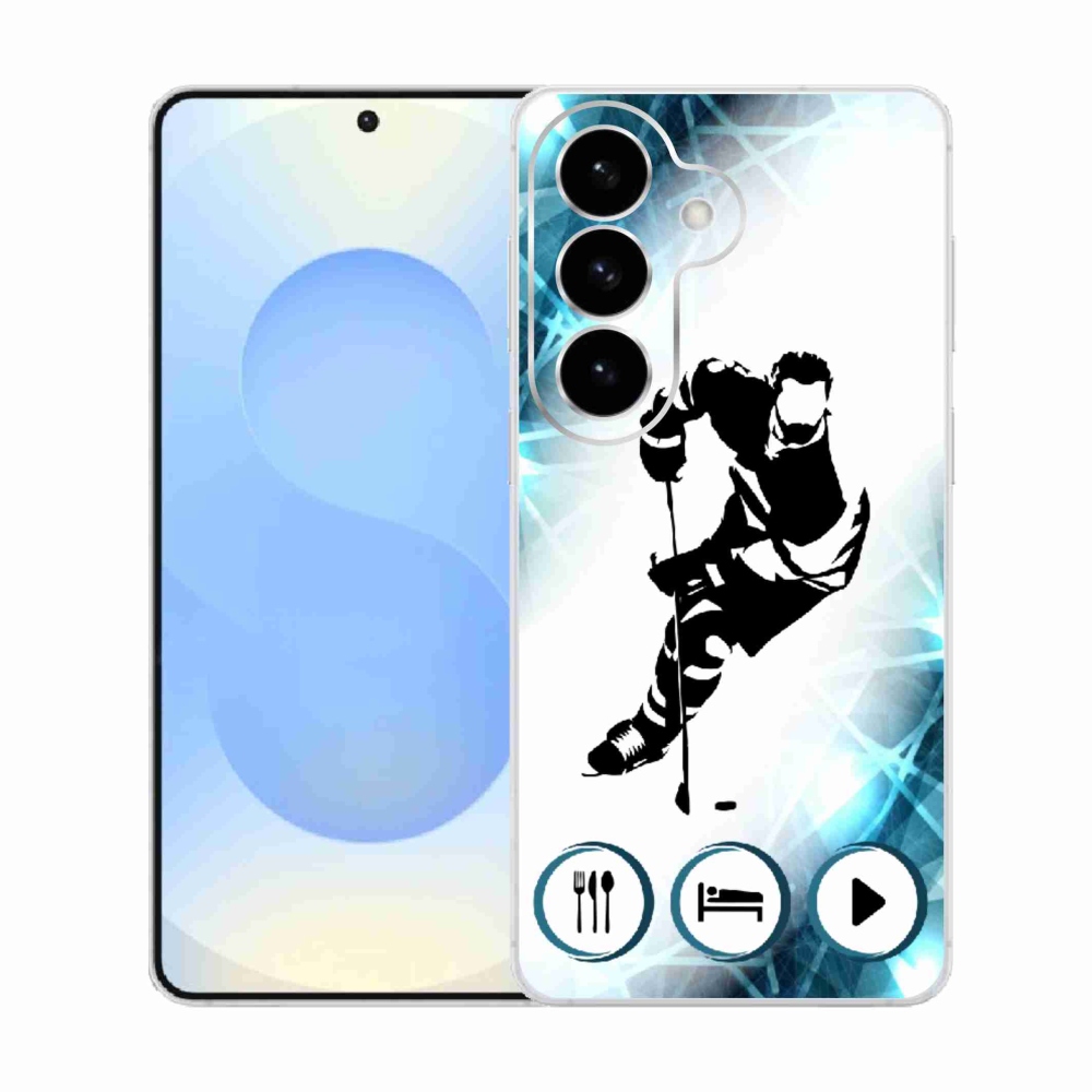 Gelový kryt mmCase na Samsung Galaxy S26  - hokej 1