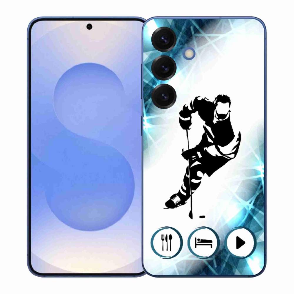 Gelový kryt mmCase na Samsung Galaxy S26+ - hokej 1