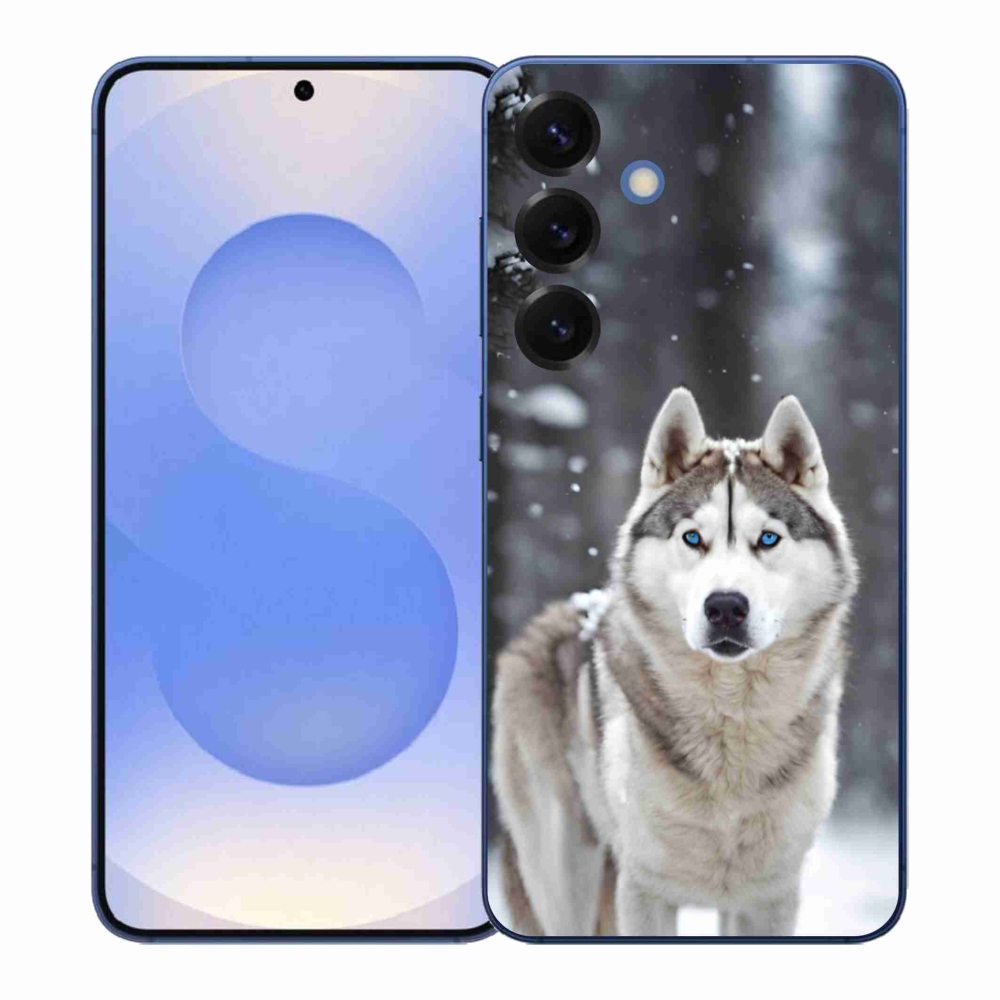 Gelový kryt mmCase na Samsung Galaxy S26+ - husky 2